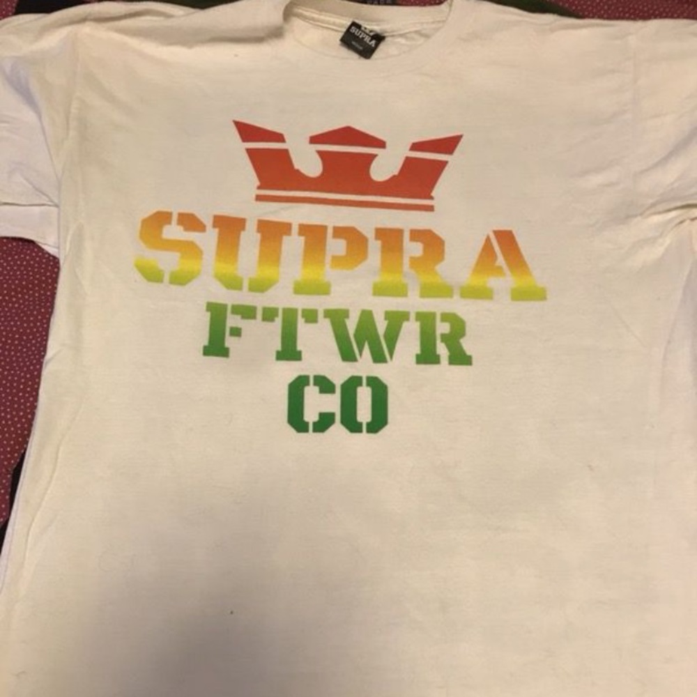 Supra footwear company shirt